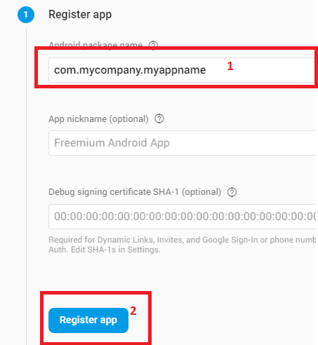 How to create FCM project (Android App)
