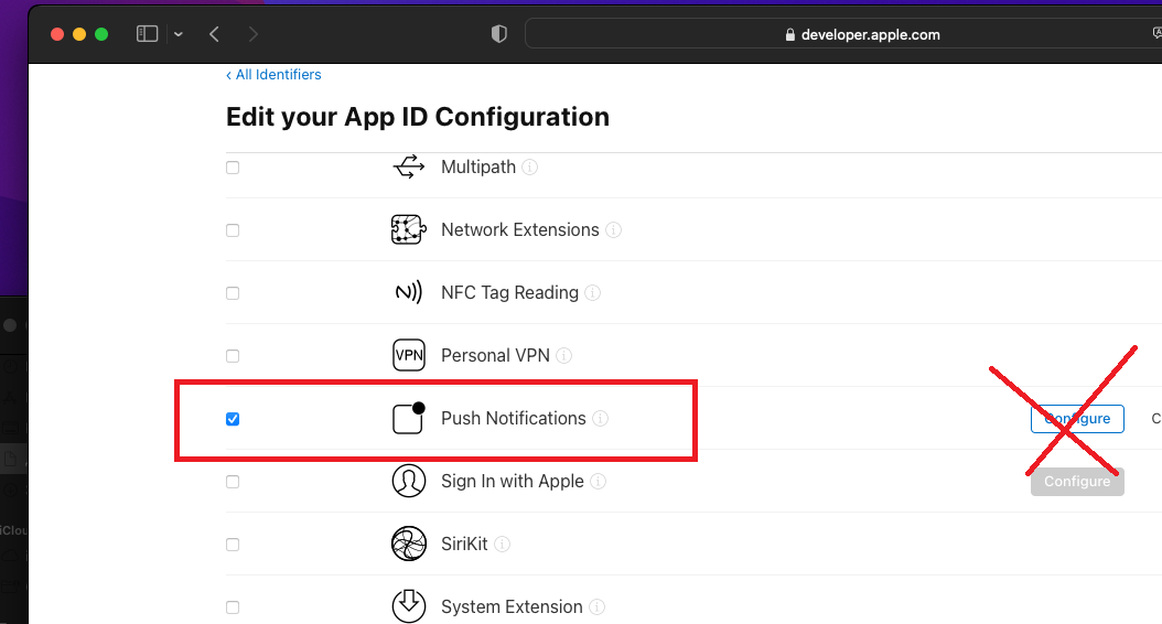 Set up Push Notifications for iOS